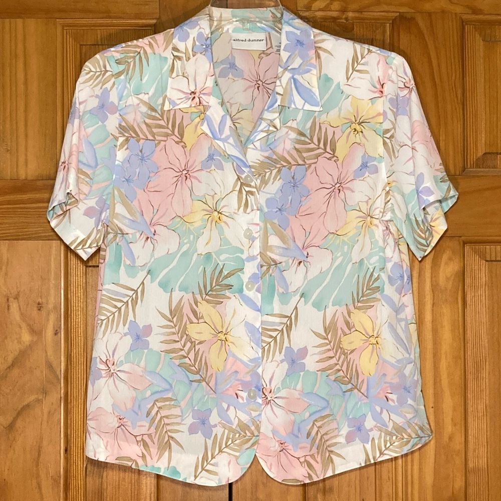 NWOT Vintage Alfred Dunner Top Blouse Size 12